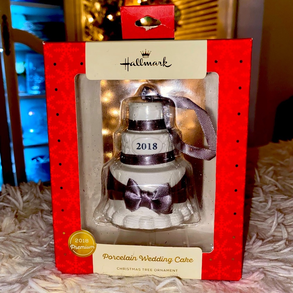 2018 Hallmark wedding ornament